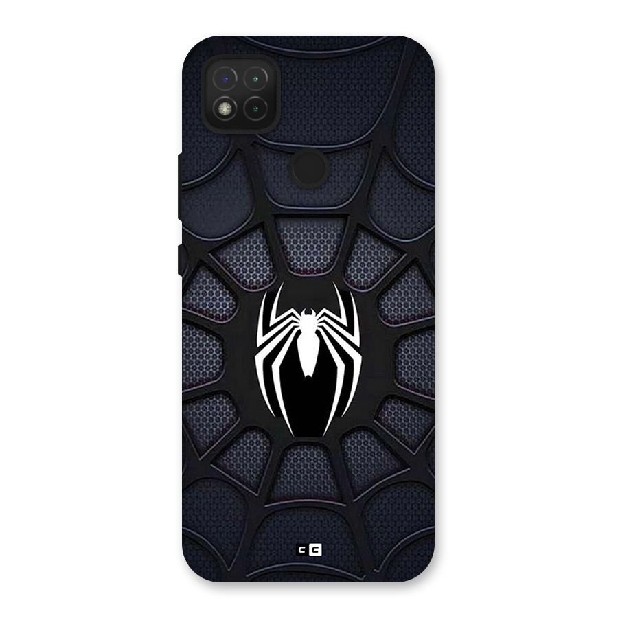 Black Web Back Case for Redmi 9