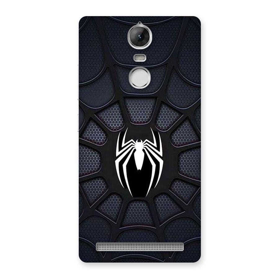 Black Web Back Case for Vibe K5 Note