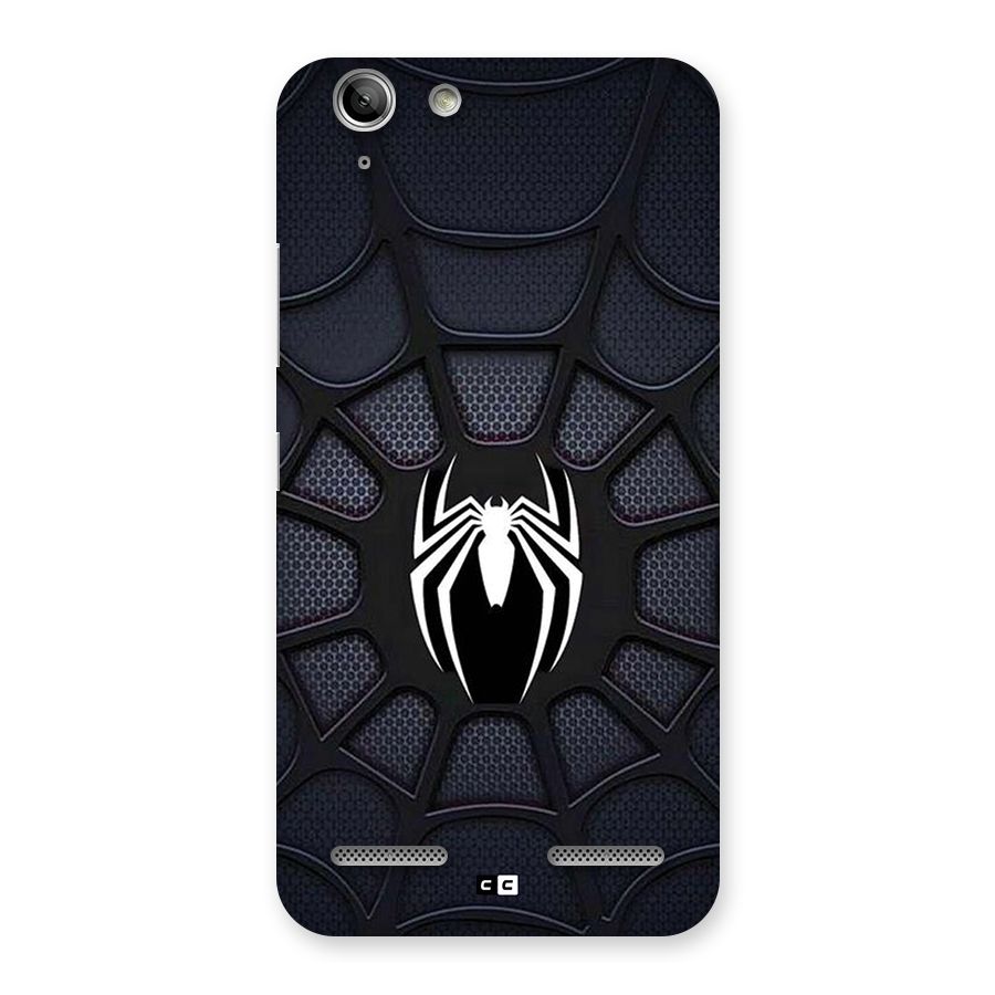 Black Web Back Case for Vibe K5 Plus