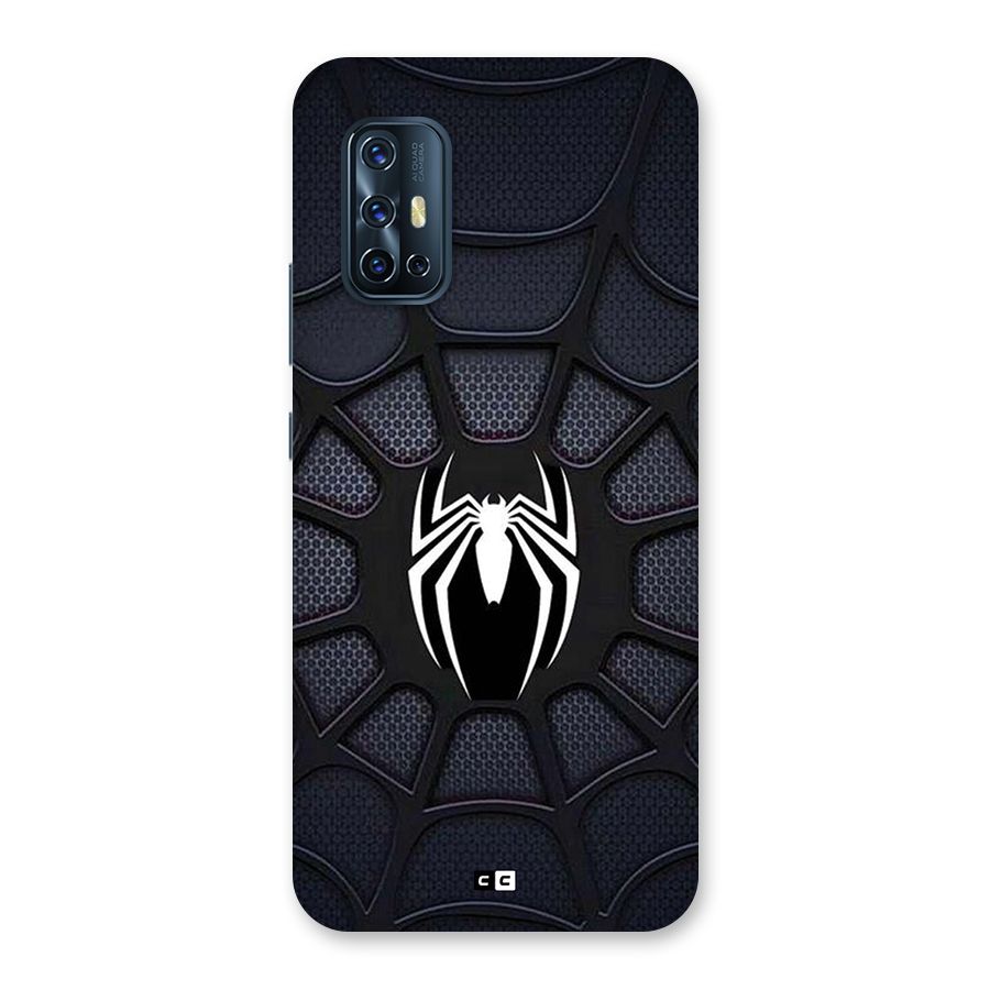 Black Web Back Case for Vivo V17
