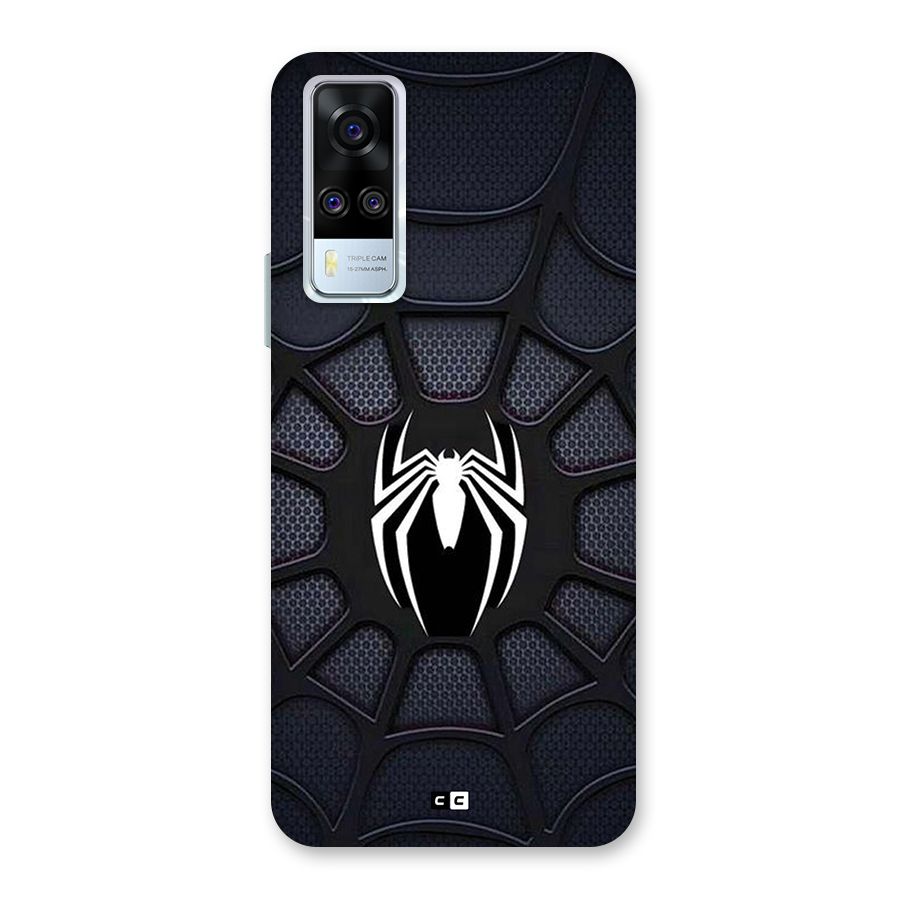 Black Web Back Case for Vivo Y31
