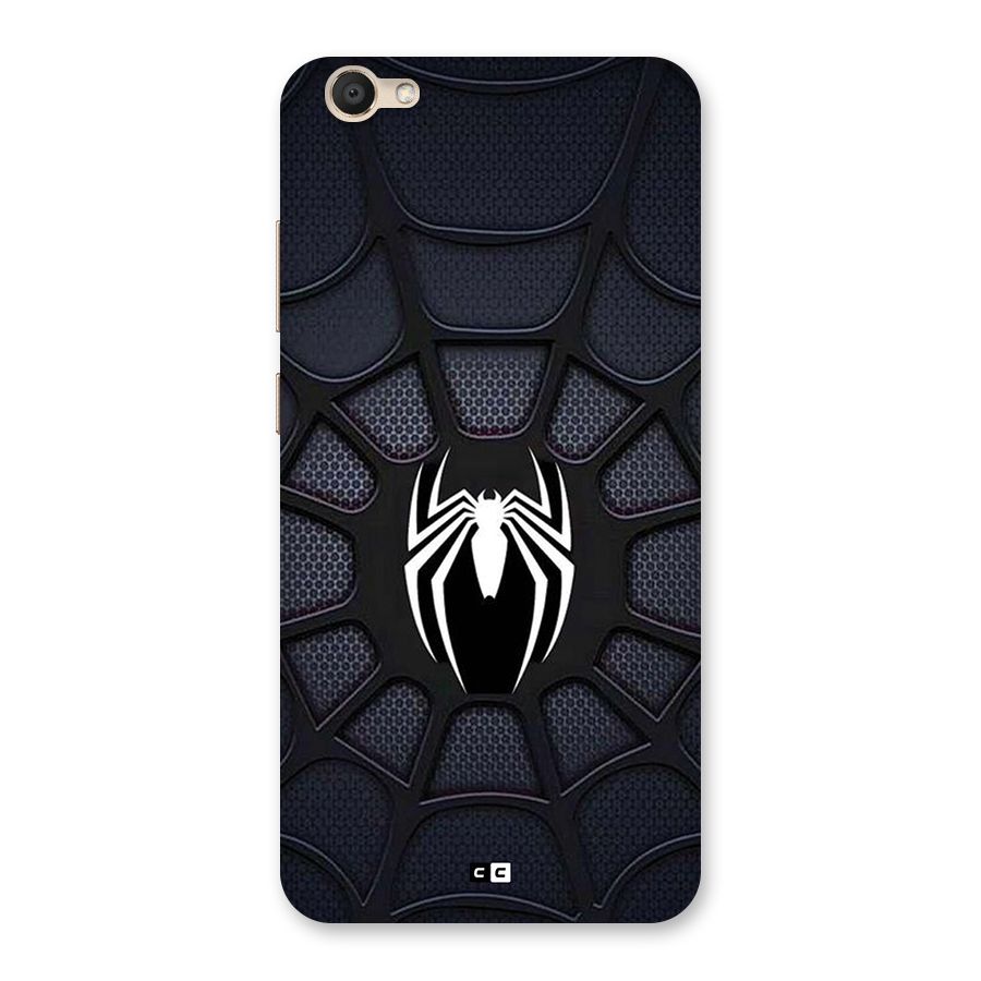 Black Web Back Case for Vivo Y67