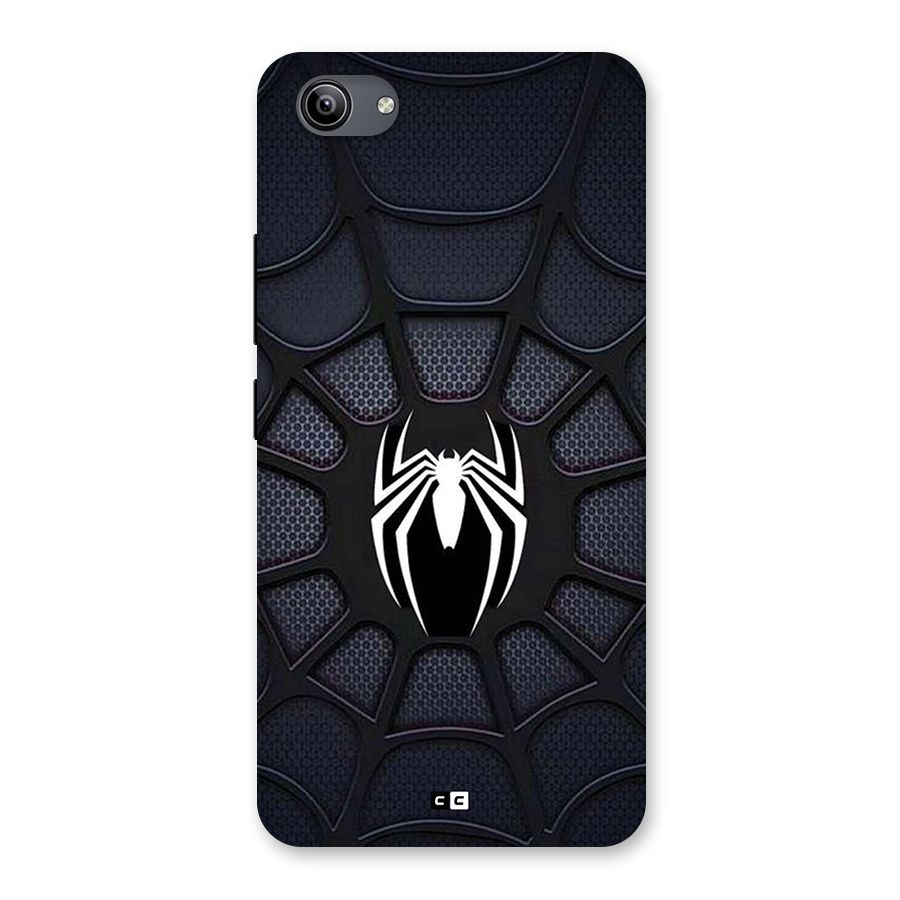 Black Web Back Case for Vivo Y81i