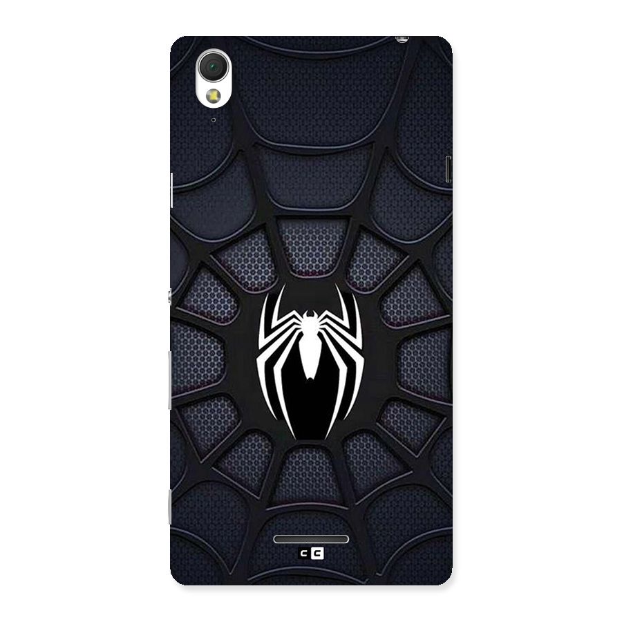 Black Web Back Case for Xperia T3