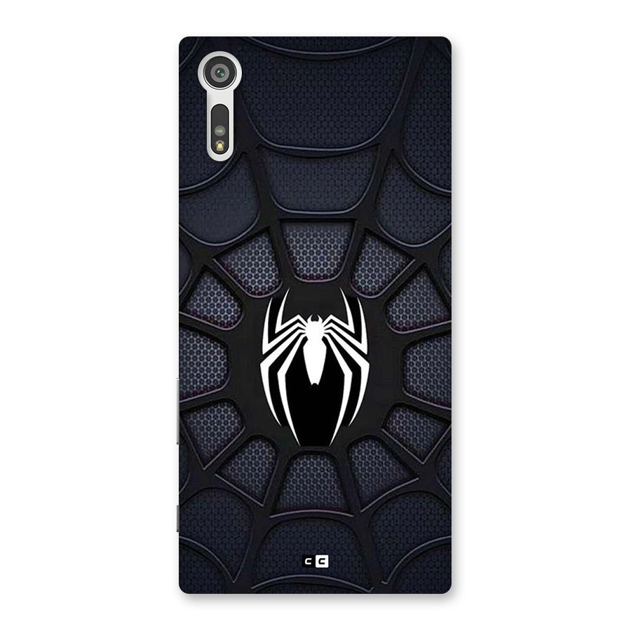 Black Web Back Case for Xperia XZ