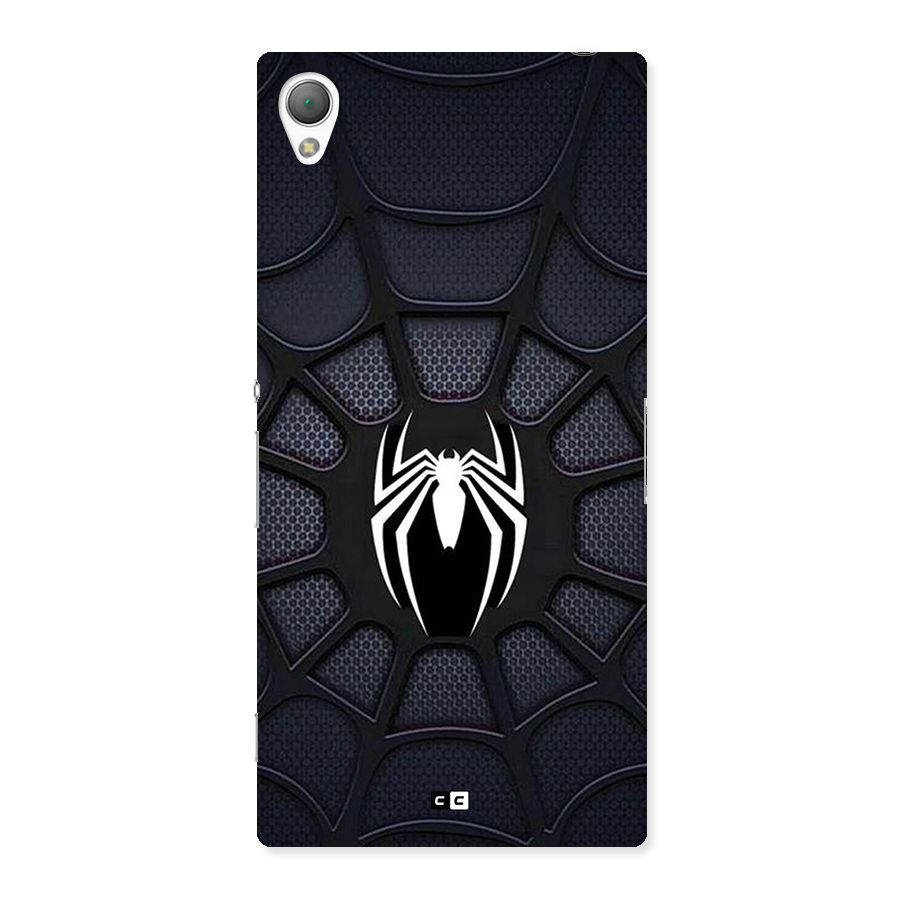Black Web Back Case for Xperia Z3