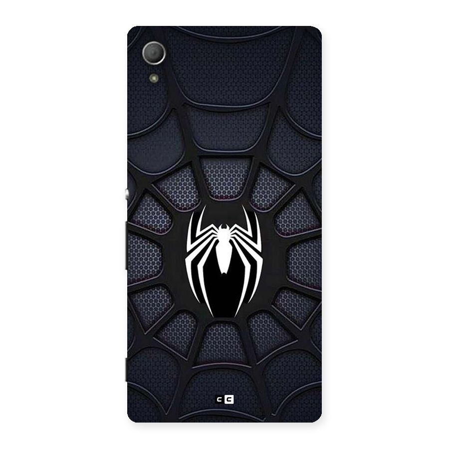 Black Web Back Case for Xperia Z4