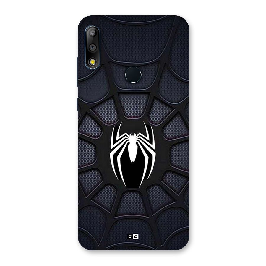 Black Web Back Case for Zenfone Max Pro M2