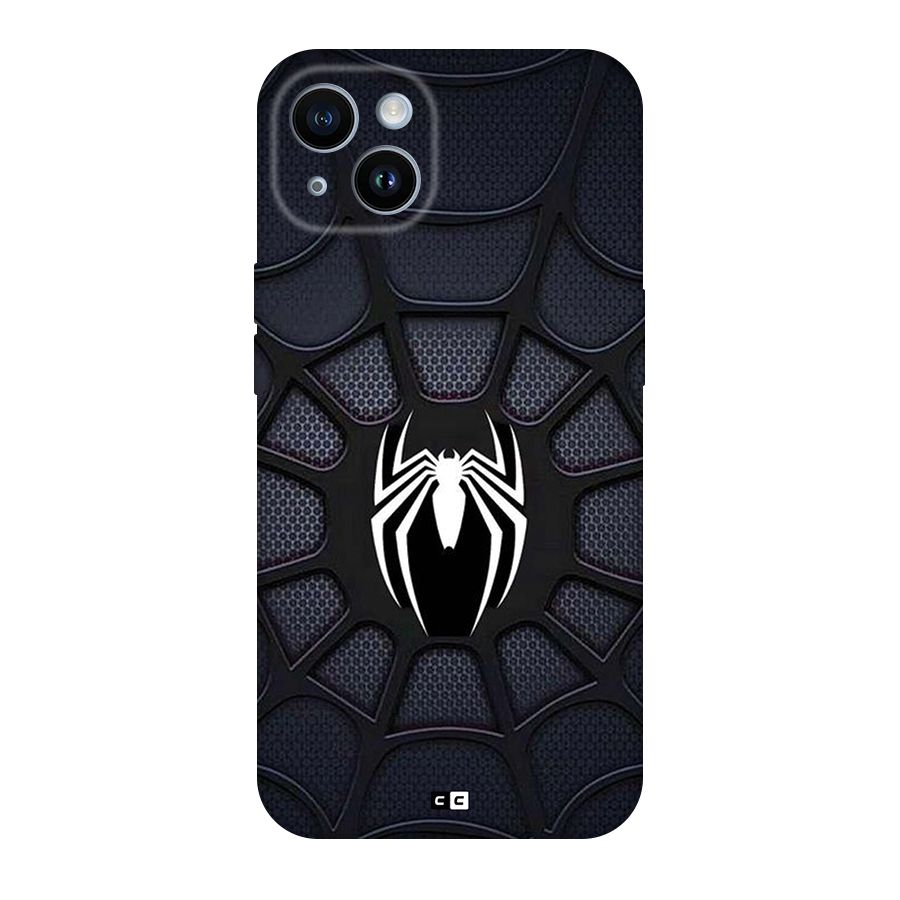 Black Web Back Case for iPhone 14