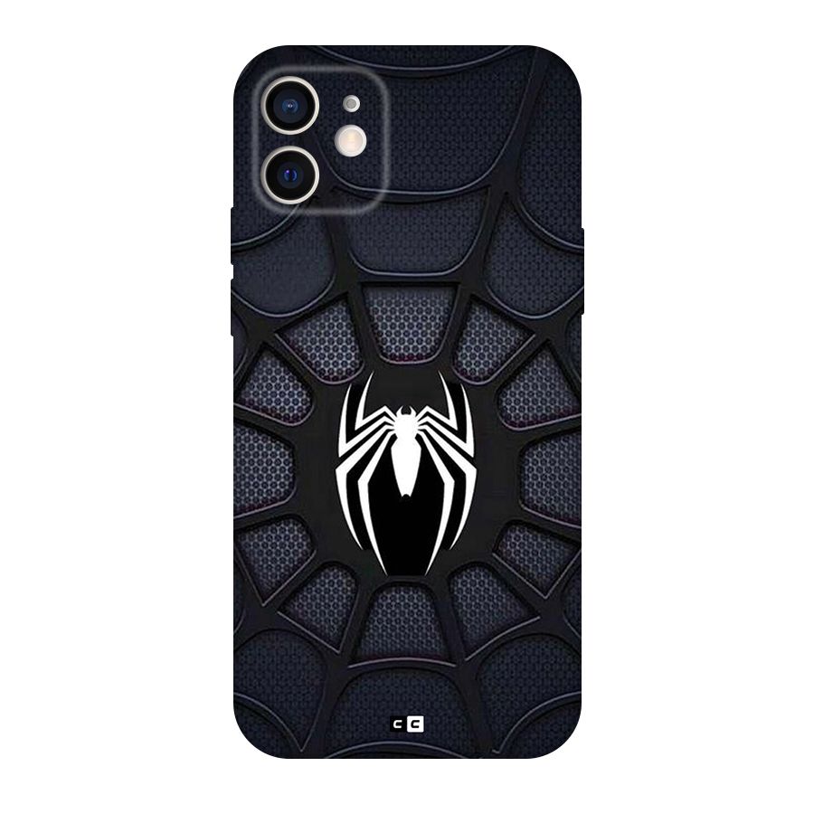 Black Web Back Case for iPhone 12 Pro