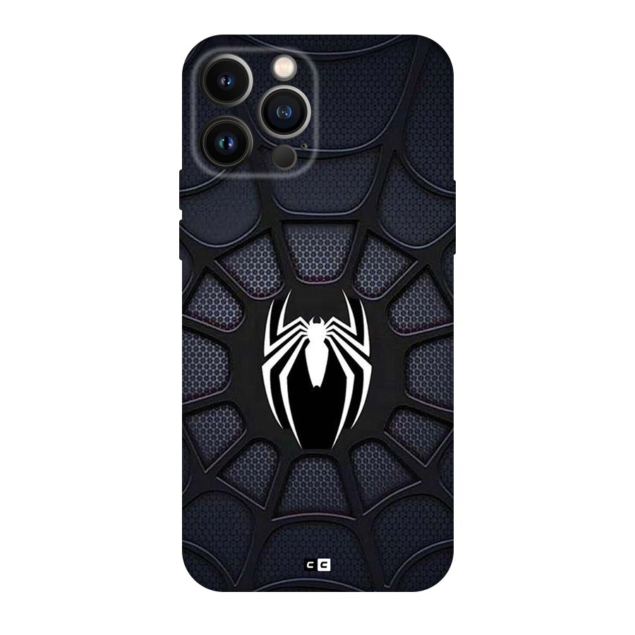 Black Web Back Case for iPhone 13 Pro Max