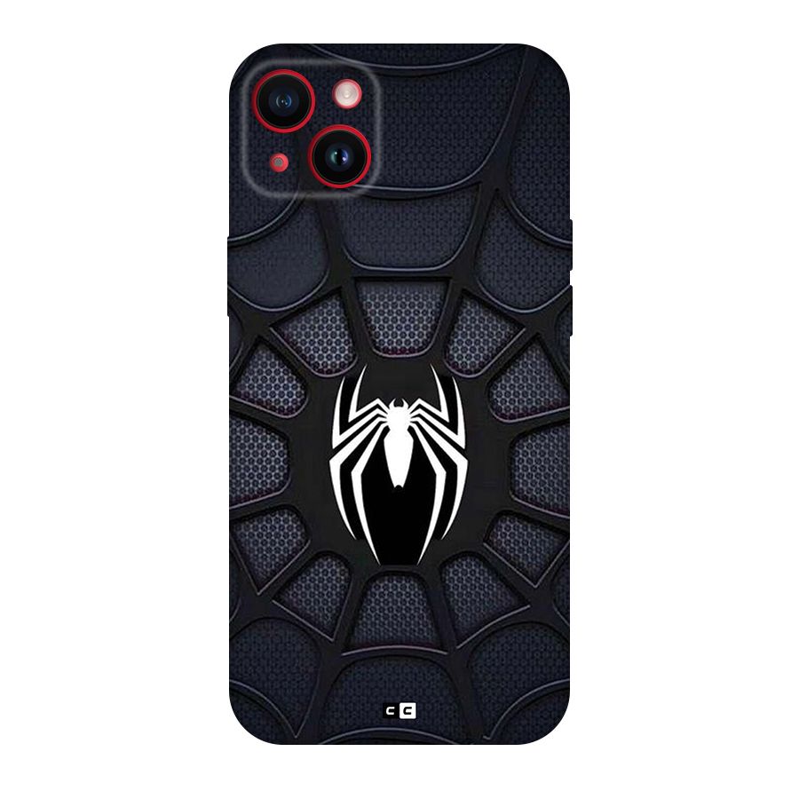 Black Web Back Case for iPhone 14 Plus