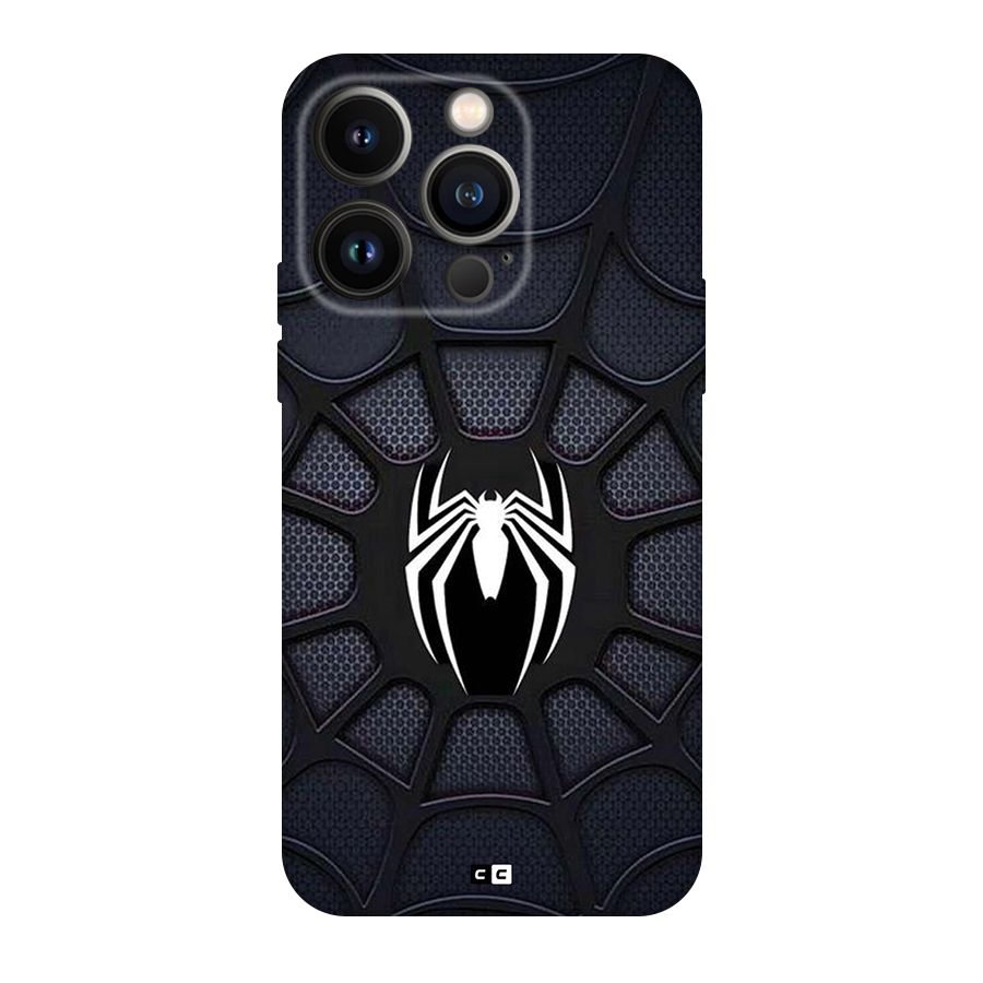 Black Web Back Case for iPhone 14 Pro