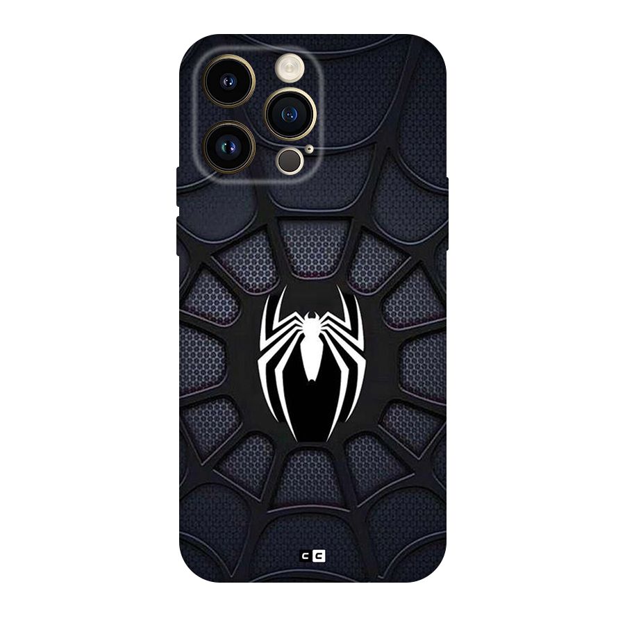 Black Web Back Case for iPhone 14 Pro Max