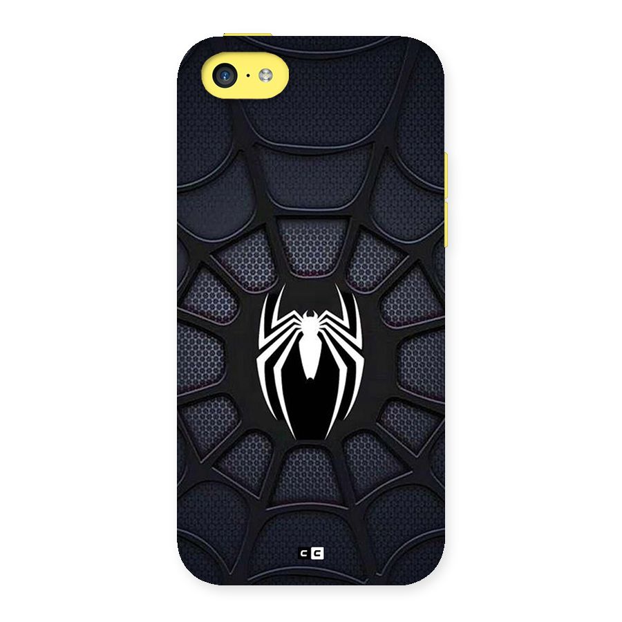 Black Web Back Case for iPhone 5C
