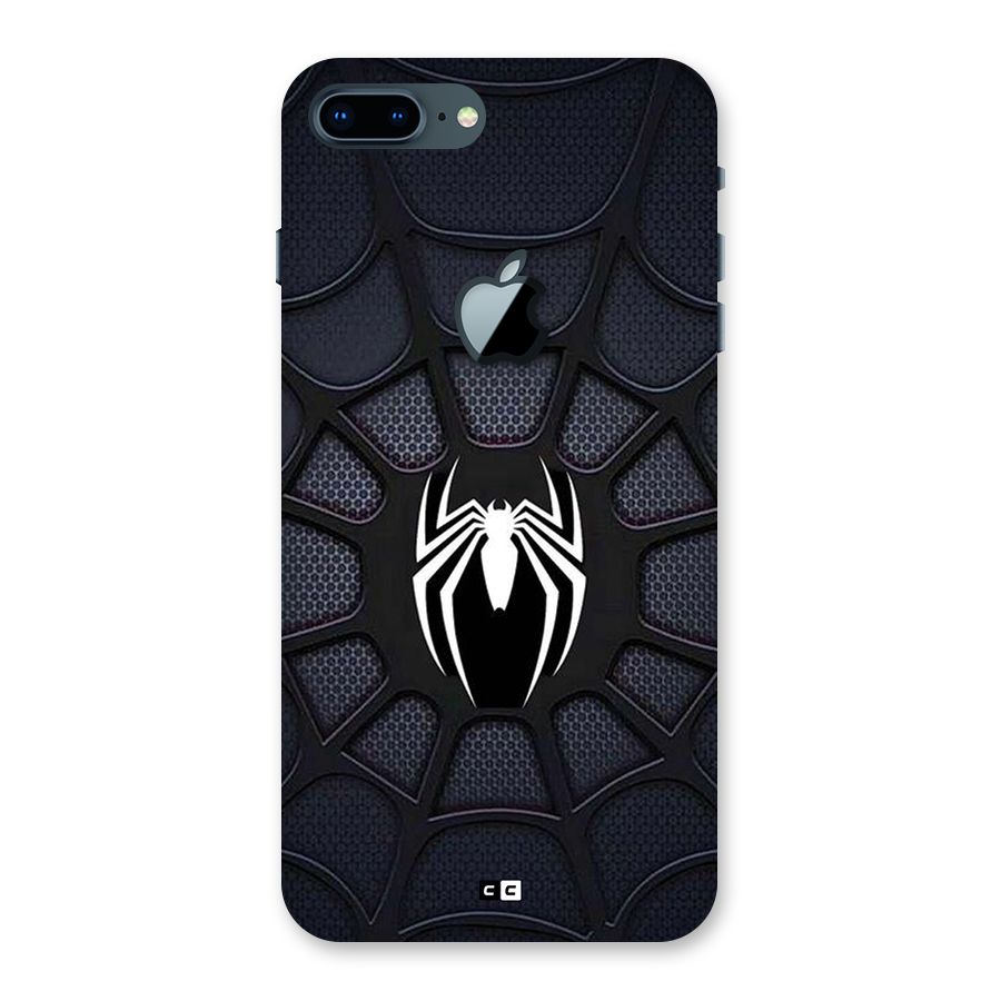 Black Web Back Case for iPhone 7 Plus Apple Cut