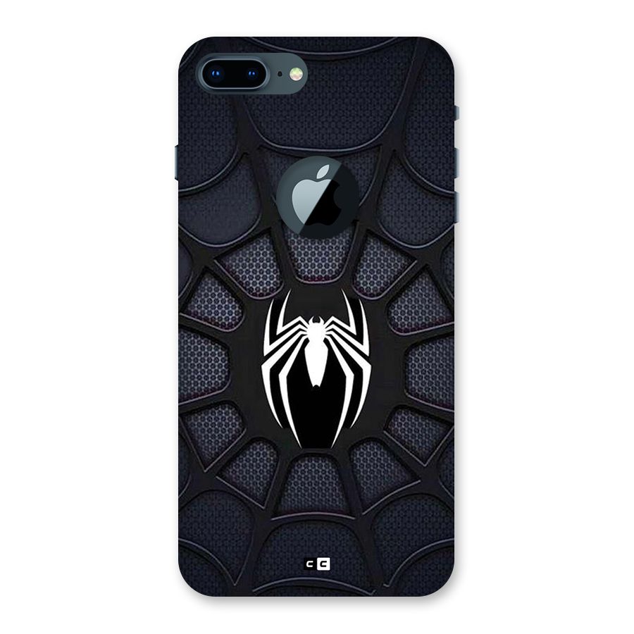 Black Web Back Case for iPhone 7 Plus Logo Cut