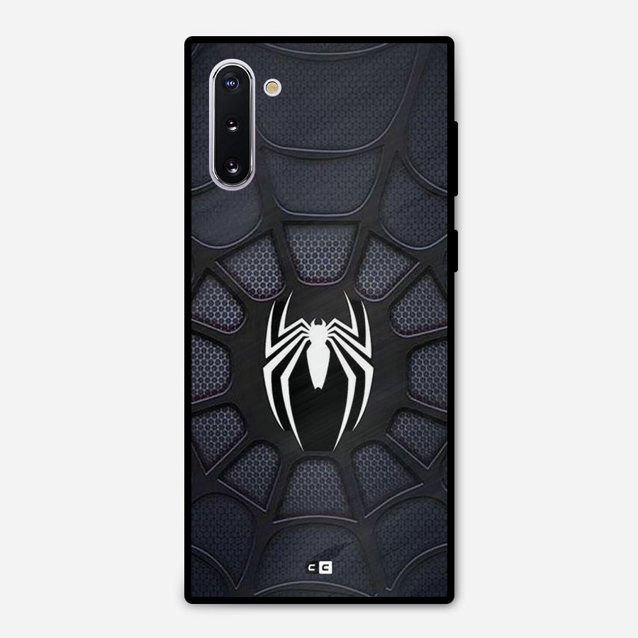 Black Web Metal Back Case for Galaxy Note 10