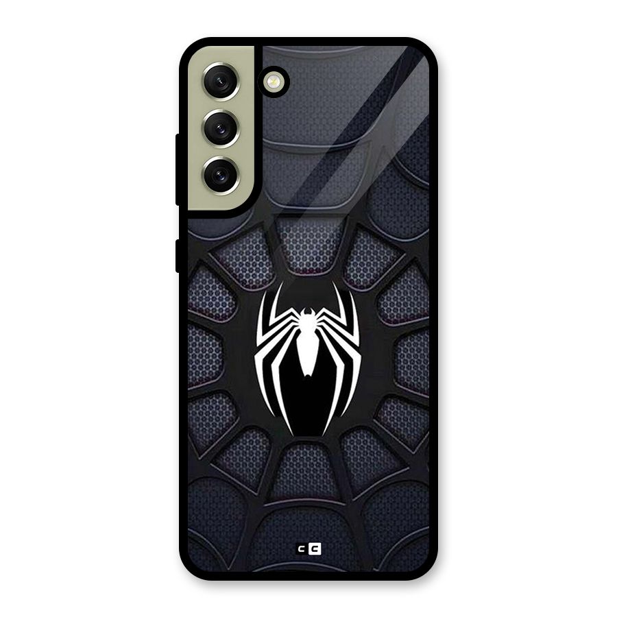 Black Web Metal Back Case for Galaxy S21 FE 5G (2023)