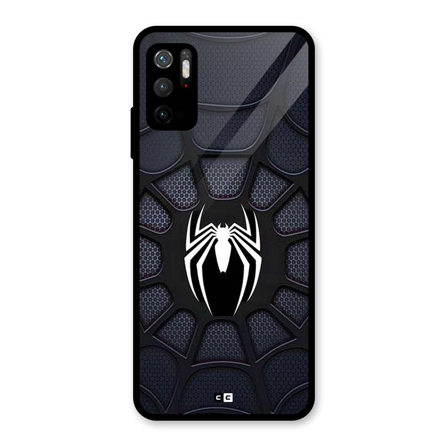 Black Web Metal Back Case for Redmi Note 10T 5G