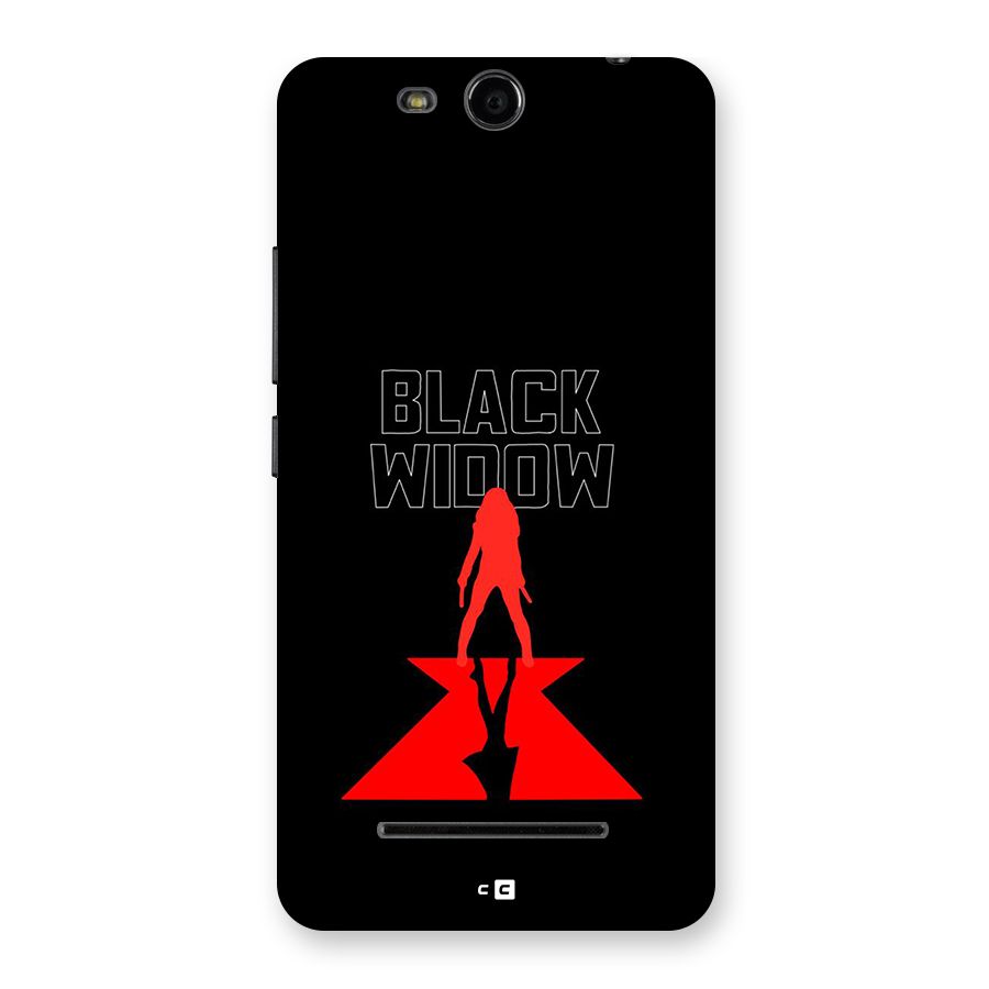 Black Widow Back Case for Canvas Juice 3 Q392