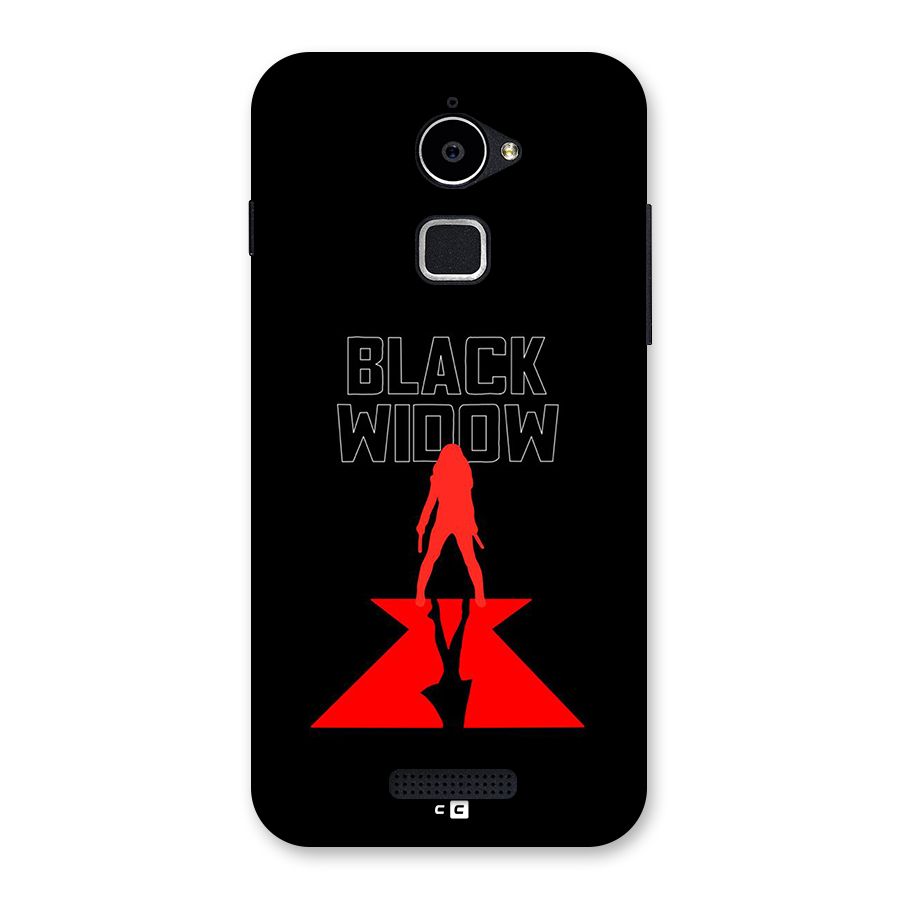 Black Widow Back Case for Coolpad Note 3 Lite