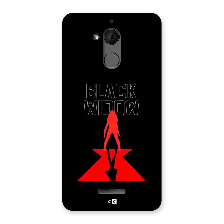 Black Widow Back Case for Coolpad Note 5