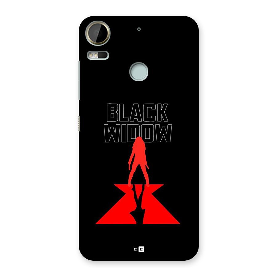 Black Widow Back Case for Desire 10 Pro