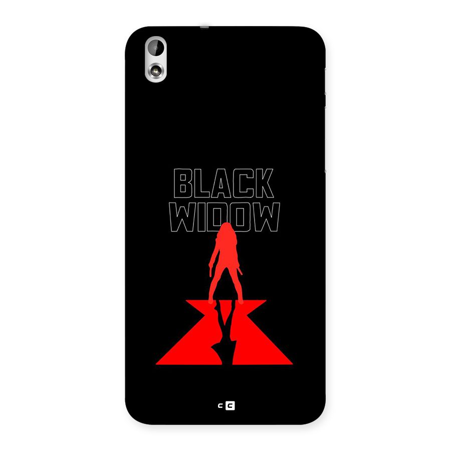 Black Widow Back Case for Desire 816g