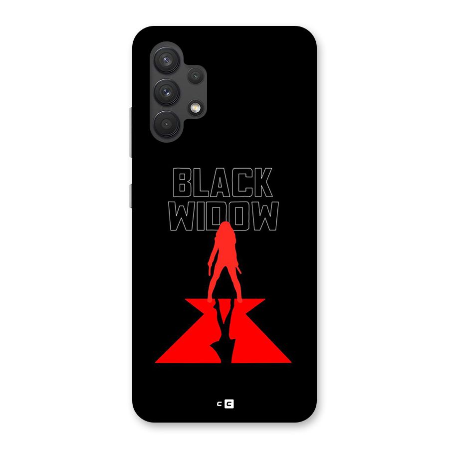 Black Widow Back Case for Galaxy A32