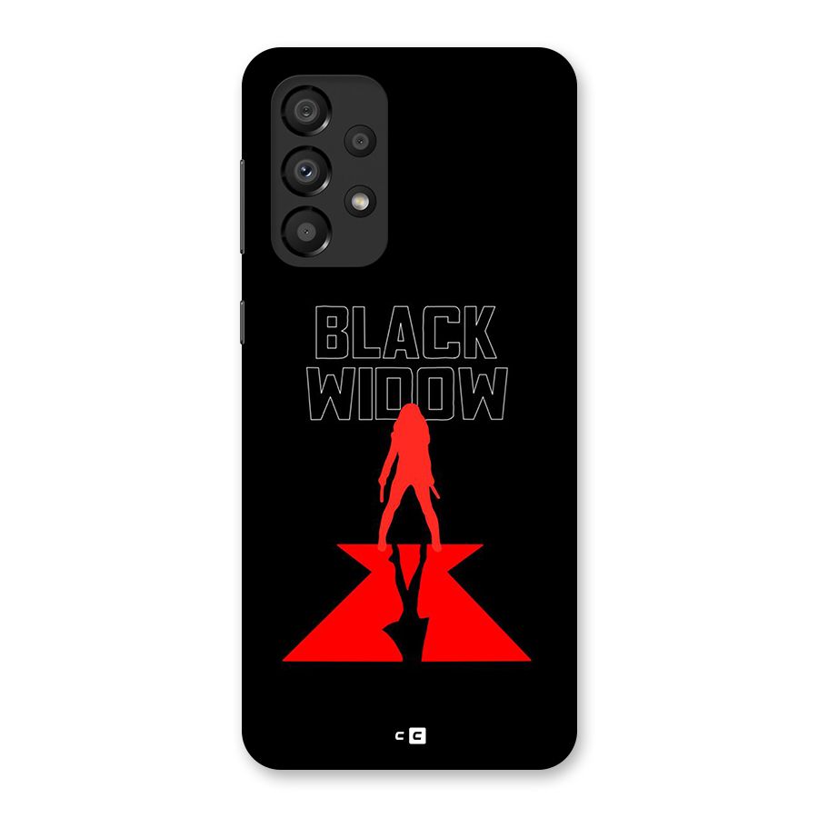 Black Widow Back Case for Galaxy A33 5G