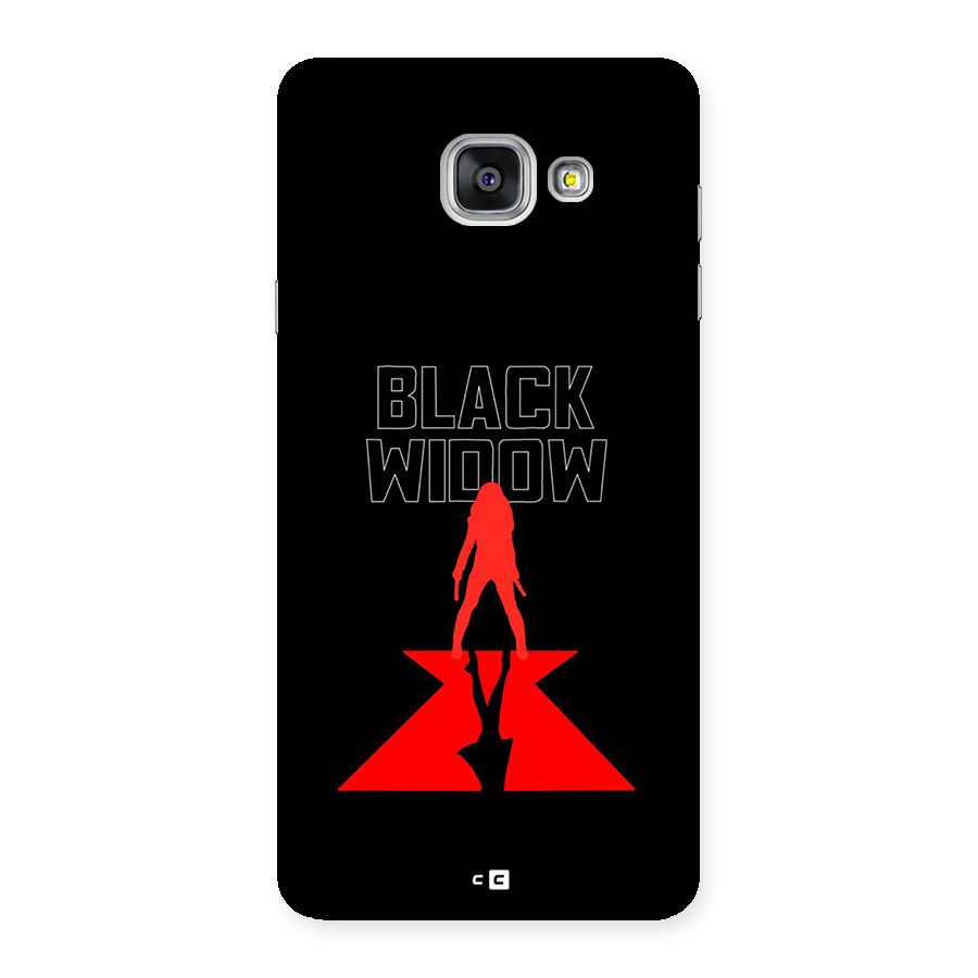 Black Widow Back Case for Galaxy A7 (2016)
