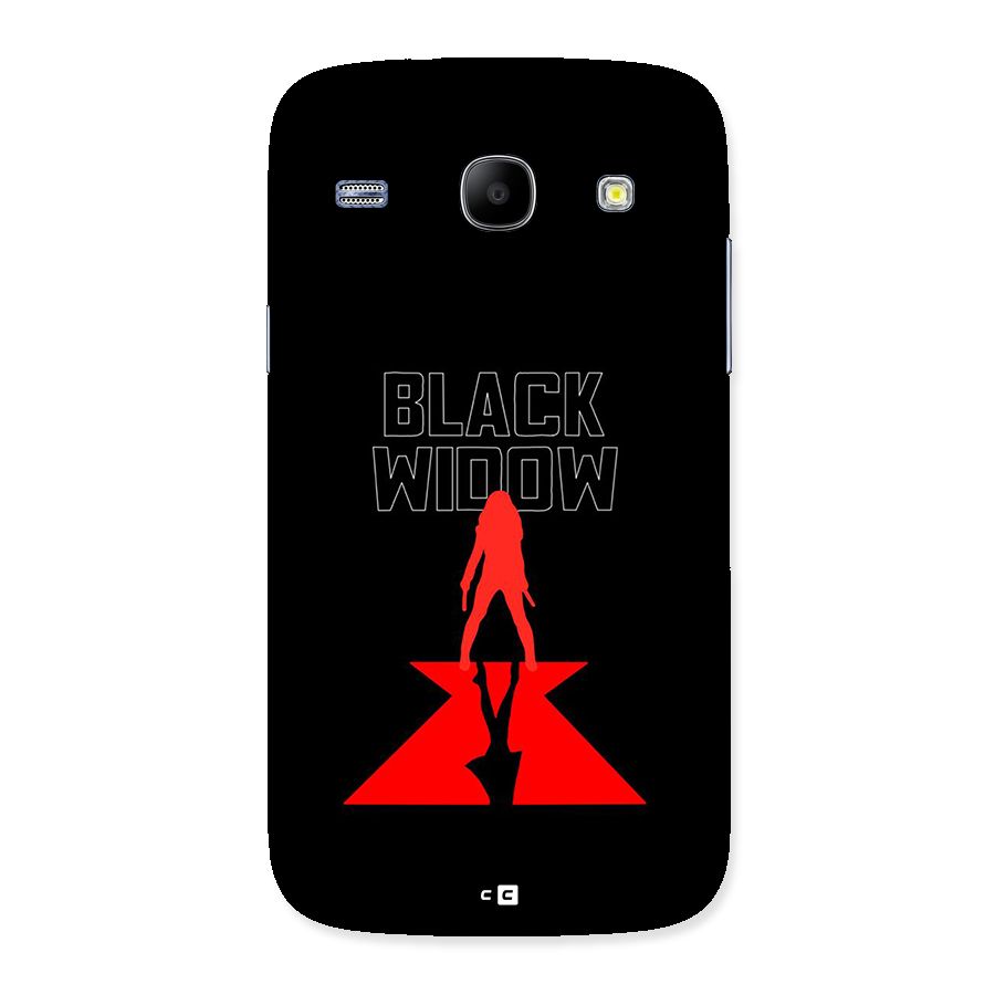 Black Widow Back Case for Galaxy Core