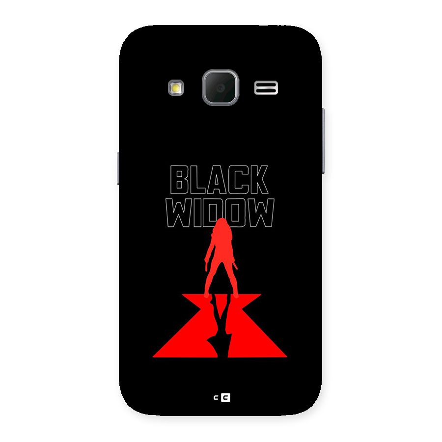 Black Widow Back Case for Galaxy Core Prime