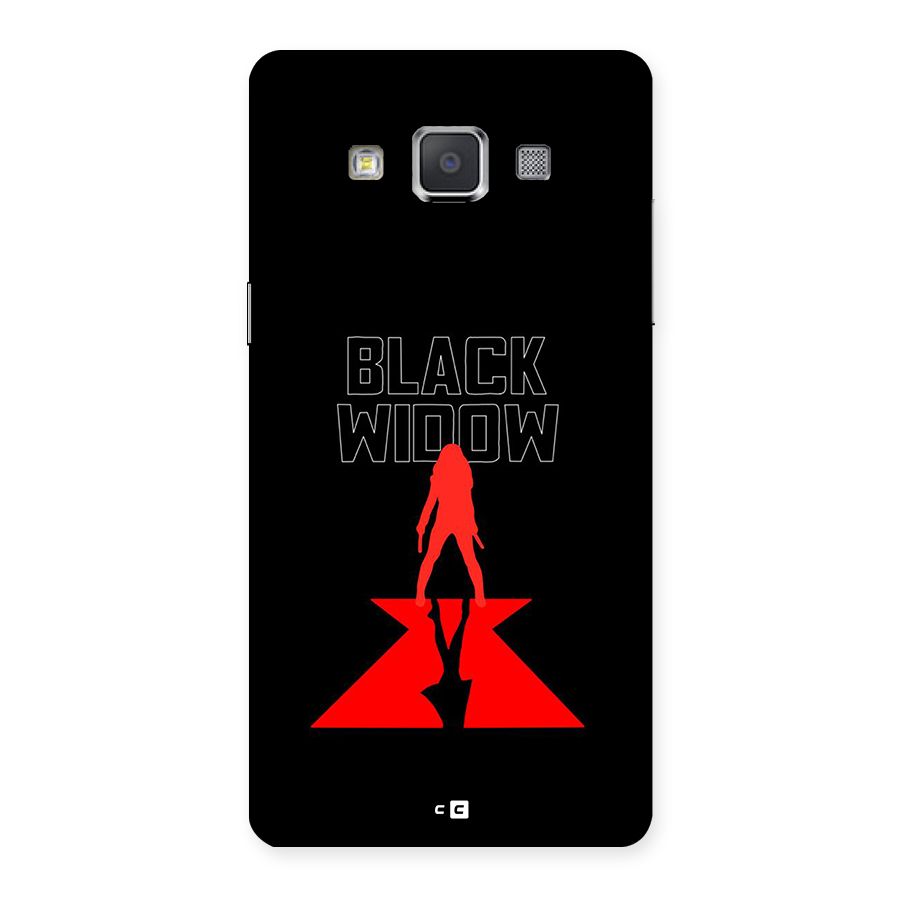 Black Widow Back Case for Galaxy Grand 3