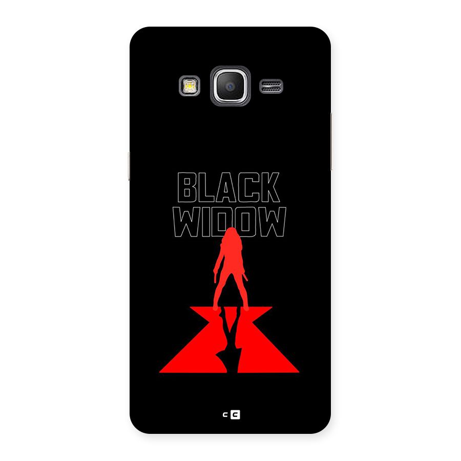 Black Widow Back Case for Galaxy Grand Prime