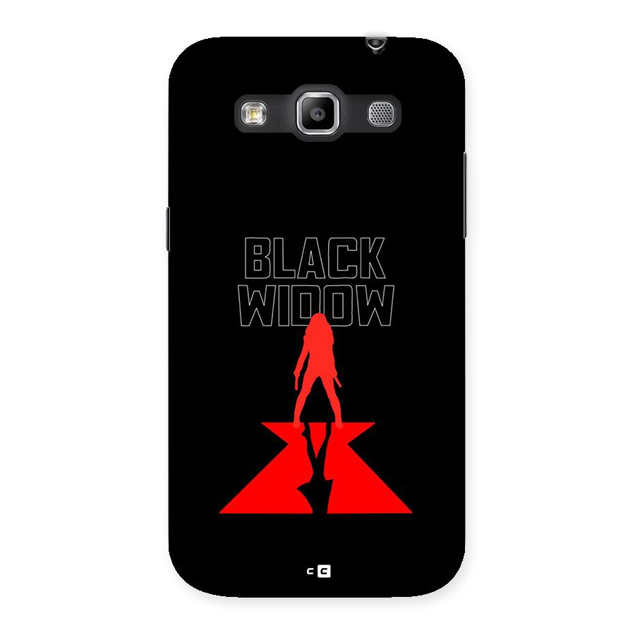 Black Widow Back Case for Galaxy Grand Quattro