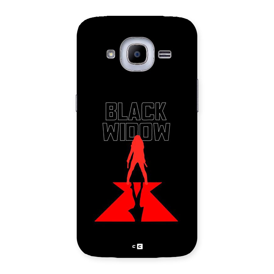 Black Widow Back Case for Galaxy J2 2016