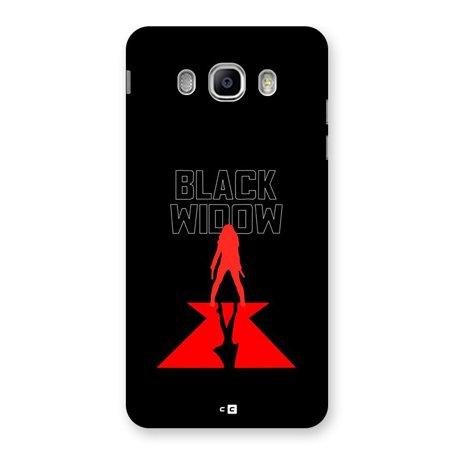 Black Widow Back Case for Galaxy J5 2016