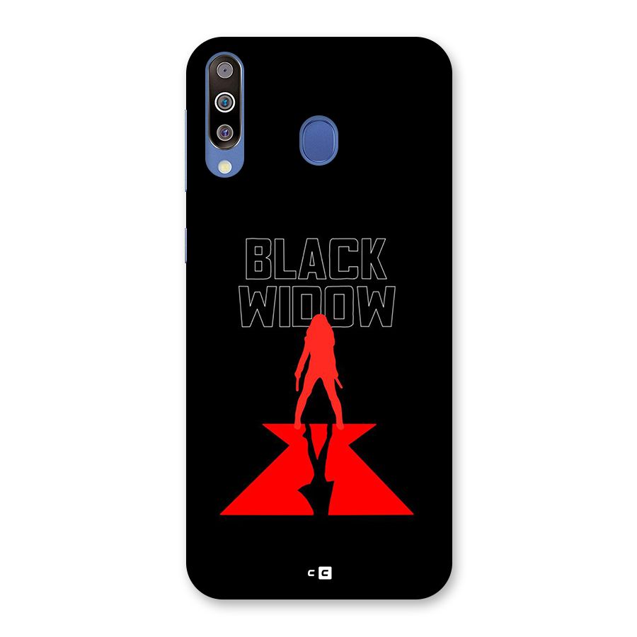Black Widow Back Case for Galaxy M30