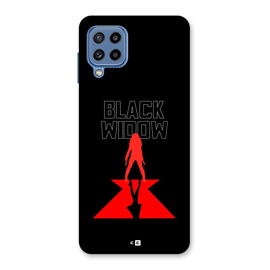 Black Widow Back Case for Galaxy M32