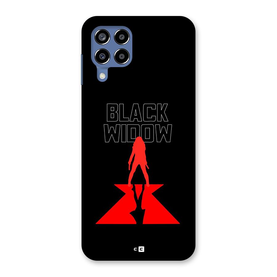 Black Widow Back Case for Galaxy M53 5G