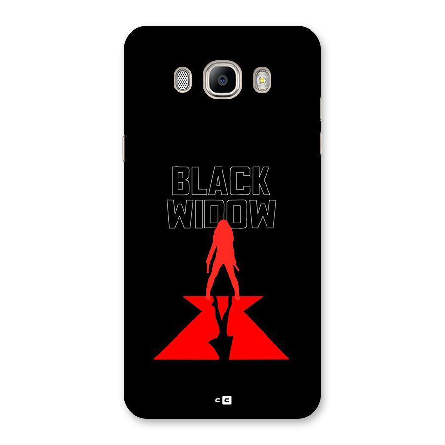 Black Widow Back Case for Galaxy On8