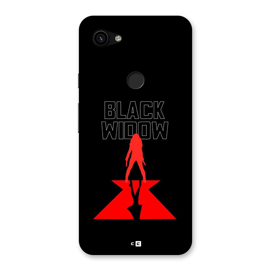 Black Widow Back Case for Google Pixel 3a XL