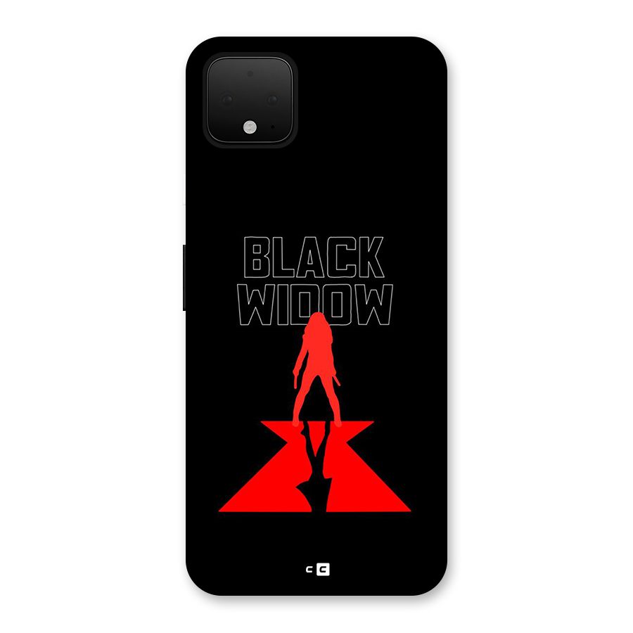 Black Widow Back Case for Google Pixel 4 XL