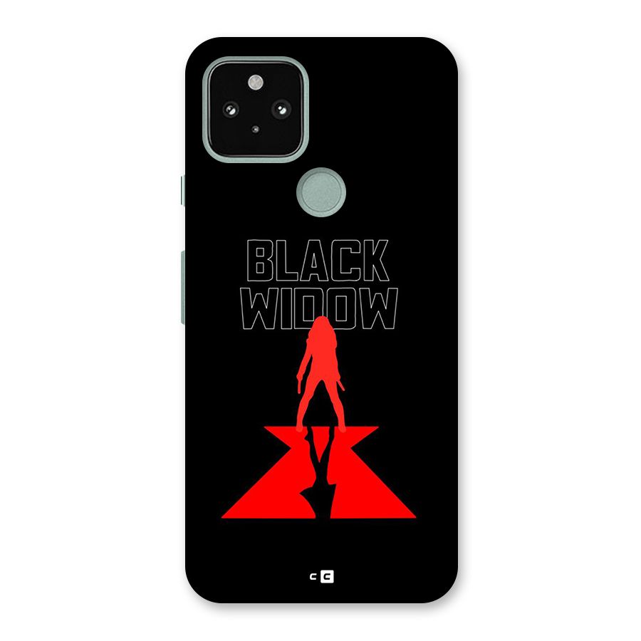 Black Widow Back Case for Google Pixel 5