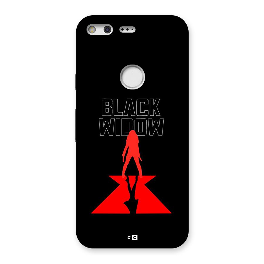 Black Widow Back Case for Google Pixel XL