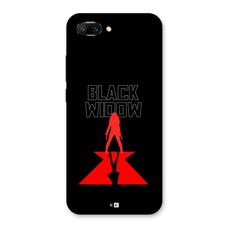 Black Widow Back Case for Honor 10