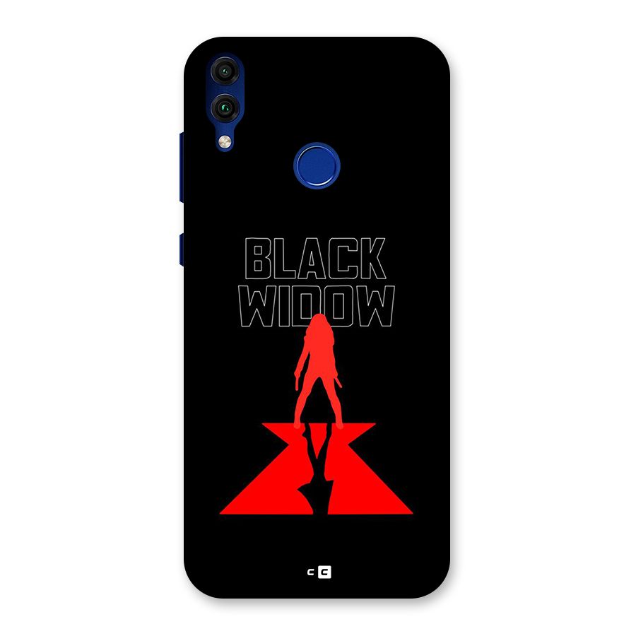 Black Widow Back Case for Honor 8C