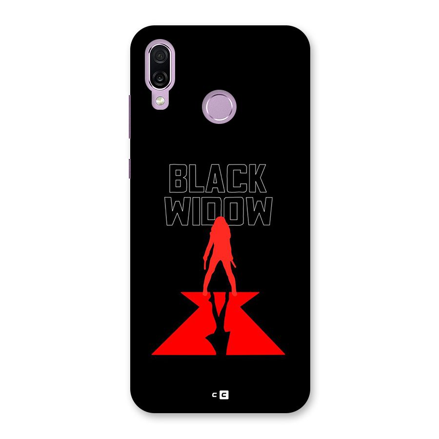 Black Widow Back Case for Honor Play